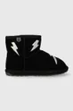μαύρο Μπότες χιονιού σουέτ για παιδιά Emu Australia K12985 Barton Lightning Για κορίτσια