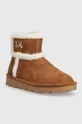 Παιδικές μπότες χιονιού Michael Kors καφέ