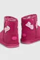 Детские замшевые зимние ботинки Emu Australia x Barbie, Wallaby Mini Play Голенище: Замша Внутренняя часть: Шерсть Подошва: Синтетический материал