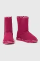 Dječje cipele za snijeg od brušene kože Emu Australia Barbie Wallaby Lo roza