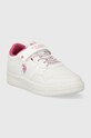U.S. Polo Assn. sneakers pentru copii DENNY003A.35.39 alb AW23