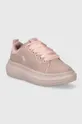 Παιδικά αθλητικά παπούτσια U.S. Polo Assn. ροζ