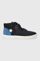 Primigi sneakersy skórzane dziecięce Planet friendly niebieski 4935000.30.35