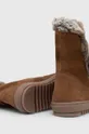 Детские замшевые зимние ботинки Primigi Голенище: Замша Внутренняя часть: Текстильный материал Подошва: Синтетический материал