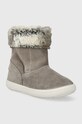 Primigi buty zimowe zamszowe dziecięce 4850611.25.29 szary AW23