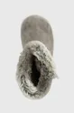 siva Otroški zimski čevlji iz semiša Primigi