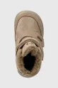 бежевий Дитячі замшеві зимові черевики Primigi