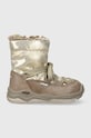 Παιδικές μπότες χιονιού Primigi δέρμα σαμουά χρυσαφί 4860300.20.24