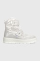 Παιδικές μπότες χιονιού Primigi δέρμα σαμουά ασημί 4873000.36.40