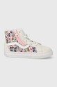 Vans trampki dziecięce SK8-Hi Reissue Side Zip tekstylny różowy VN0007Q3