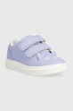 Дитячі кросівки United Colors of Benetton 8H6DGD00L.P.SEASONAL фіолетовий AW23