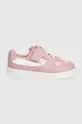 рожевий Дитячі кросівки Fila FXVENTUNO F velcro Для дівчаток