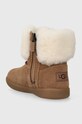 Dziewczynka UGG śniegowce zamszowe dziecięce T RAMONA 1095571T beżowy