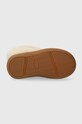 UGG śniegowce skórzane dziecięce T JORIE II METALLIC 1097035T złoty