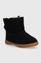 Детские замшевые сапоги UGG T KEELAN чёрный