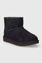 Μπότες σουέτ για παιδιά UGG KIDS CLASSIC MINI II 1017715K.9BYX σκούρο μπλε AW23