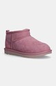 Дитячі замшеві чоботи UGG KIDS CLASSIC ULTRA MINI 1130750K.G рожевий AW24