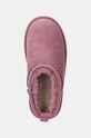 Detské semišové snehule UGG KIDS CLASSIC ULTRA MINI ružová 1130750K.G