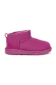 ljubičasta Dječje cipele za snijeg od brušene kože UGG KIDS CLASSIC ULTRA MINI Za djevojčice