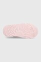 UGG śniegowce skórzane dziecięce KIDS CLASSIC IIEL HEARTS 1143730K różowy