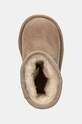 Dječje cipele za snijeg od brušene kože UGG T CLASSIC II bež 1017703T