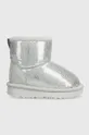 срібний Дитячі чоботи UGG T CLASSIC MINI MIRROR BALL Для дівчаток