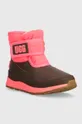 Παιδικές μπότες χιονιού UGG K TANEY WEATHER ροζ