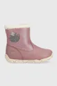 ροζ Παιδικές χειμερινές μπότες Geox Για κορίτσια