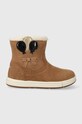 Geox buty zimowe zamszowe dziecięce syntetyczny brązowy B364AA.00022.24.27