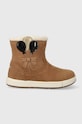 Geox buty zimowe zamszowe dziecięce syntetyczny brązowy B364AA.00022.24.27