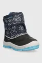 Detské zimné topánky Geox B263WG 0BCMN B FLANFIL B ABX tmavomodrá