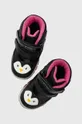 czarny Geox buty zimowe dziecięce B363WA 054FU B FLANFIL B ABX Dziewczęcy