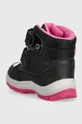 czarny Geox buty zimowe dziecięce B363WA 054FU B FLANFIL B ABX