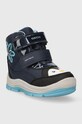 Fete Geox cizme de iarna pentru copii B363WA 054FU B FLANFIL B ABX B363WA.054FU.24.27 bleumarin