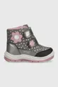 сірий Дитячі зимові черевики Geox B363WB 0MNNF B FLANFIL B ABX Для дівчаток