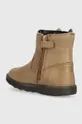 Detské zimné kožené topánky Geox B362FB 0CLNF B HYNDE Zvršok: Prírodná koža Vnútro: Textil, Prírodná koža Podrážka: Syntetická látka