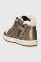 DÍVKA Dětské sneakers boty Geox B364AD 007NF B TROTTOLA B364AD.007NF.20.23 hnědá