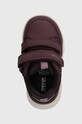 Geox sneakers pentru copii B365GA 032FU B HYROO WPF burgundia B365GA.032FU.20.23