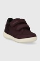 Детские замшевые кроссовки Geox B365GA 032FU B HYROO WPF B365GA.032FU.24.27 бордо AW24