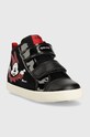 Geox gyerek sportcipő x Disney B36D5D.022HH.20.23 fekete AW23