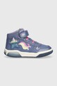 Geox sneakersy dziecięce syntetyczny niebieski J36ASC.0CENF.24.27