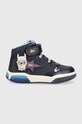 Dětské sneakers boty Geox textilní námořnická modř J36ASC.0CENF.24.27