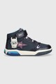 Geox sneakersy dziecięce syntetyczny granatowy J36ASC.0CENF.28.31