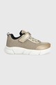 Geox sneakersy dziecięce imitacja skóry licowej złoty J36DLD.0ASAJ.24.27
