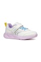 Geox scarpe da ginnastica per bambini finta pelle fiore violetto J36FWB.01454.28.35