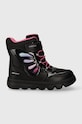 Geox buty zimowe dziecięce J36HWA 054FU J WILLABOOM B A syntetyczny czarny J36HWA.054FU.32.35