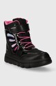 Geox cizme de iarna pentru copii J36HWA 054FU J WILLABOOM B A J36HWA.054FU.32.35 negru AW23