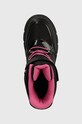 Geox cizme de iarna pentru copii J36HWA 054FU J WILLABOOM B A negru J36HWA.054FU.32.35