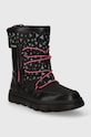 Geox śniegowce dziecięce J36HWC.0BCMN.28.35 czarny AW23