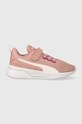 Puma sneakersy dziecięce Flyer Runner V PS syntetyczny różowy 192929.G